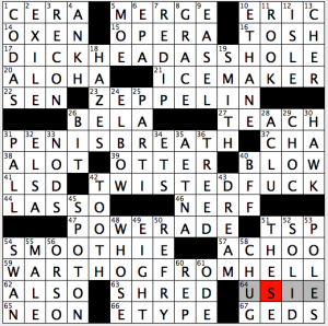 BuzzFeed Puzzle 02.22.16, "Epic Movie Curses," by Patrick Blindauer