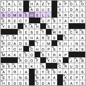 NY Times crossword solution, 2 9 16, no 0209