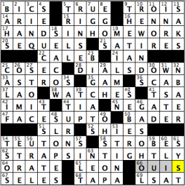 CrosSynergy/Washington Post crossword solution, 03.18.16: "Old Timers"