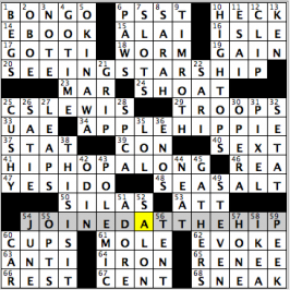 CrosSynergy/Washington Post crossword solution, 03.30.16: "Getting Connected"