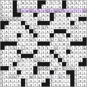 NY Times crossword solution, 3 6 16 "In Character"