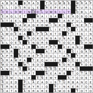 Wall Street Journal crossword solution, 3 19 16, "Capital Punishment"