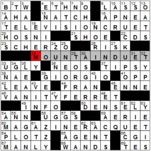 NY Times crossword solution, 4 13 16, no 0413