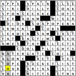 CrosSynergy/Washington Post crossword solution, 04.28.16: "Spring Cleaning"