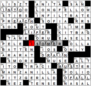 NY Times crossword solution, 5 4 16, no 0504