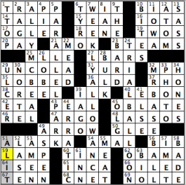 CrosSynergy/Washington Post crossword solution, 05.09.16: "All Fall Down"