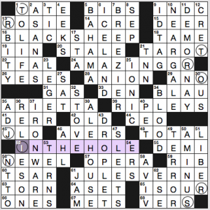 NY Times crossword solution, 5 5 16, no 0505