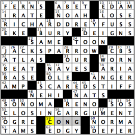 CrosSynergy/Washington Post crossword solution, 06.13.16: "Final Words"