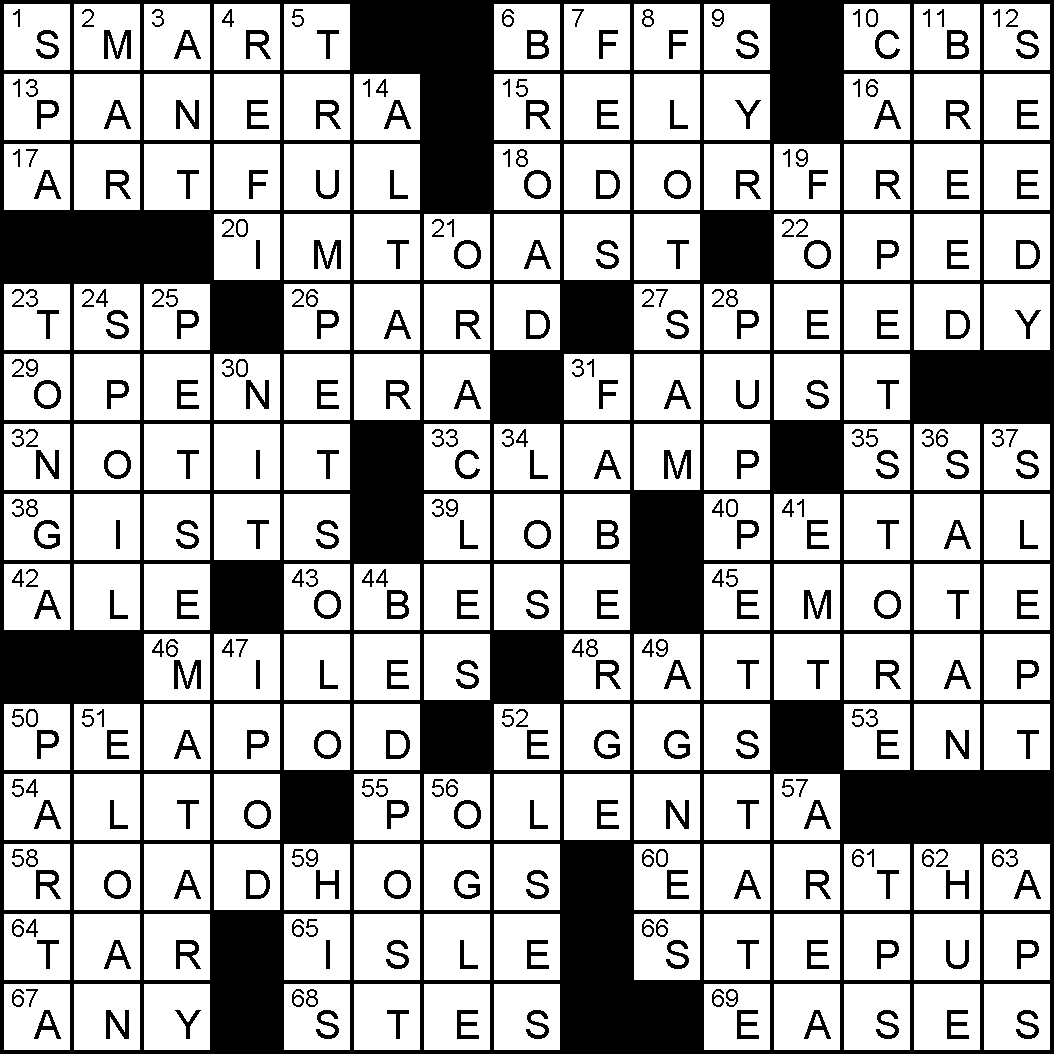 Category: Crossword Clues