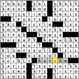 CrosSynergy/Washington Post crossword solution, 08.19.16: "Shame Game"