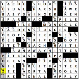 CrosSynergy/Washington Post crossword solution, 09.07.16: "You're Up!"