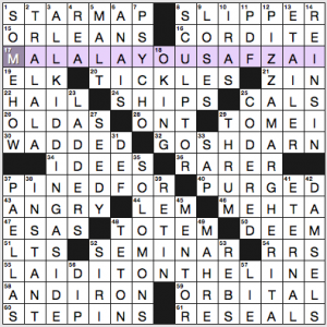 NY Times crossword solution, 9 24 16, no 0924