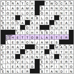 NY Times crossword solution, 9 30 16, no 0930