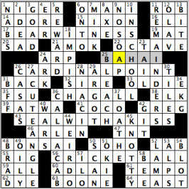 CrosSynergy/Washington Post crossword solution, 10.06.16: "Metamorphosis"