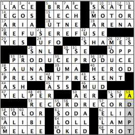 CrosSynergy/Washington Post crossword solution, 11.08.16: "It's All in the Accent"