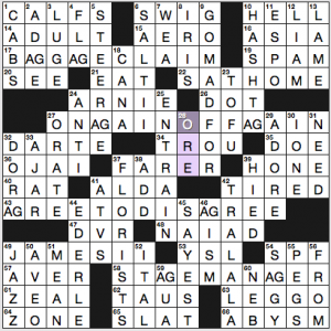 NY Times crossword solution, 11 3 16, no 1103