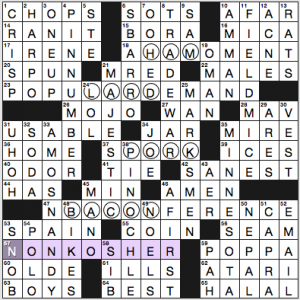 NY Times crossword solution, 11 22 16, no 1122