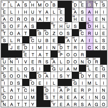 Saay August 6 2018 Diary Of A, Coat In The Winter New York Times Crossword